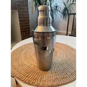 Max Studio Home Metal Cocktail Shaker